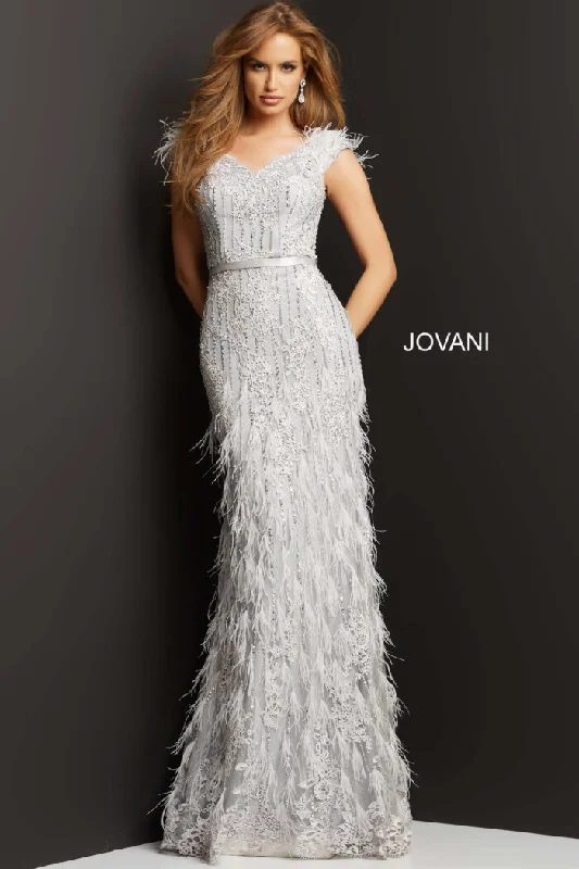 TightraceJovani 03108 Long Beaded Sequin Lace Formal Prom Dress