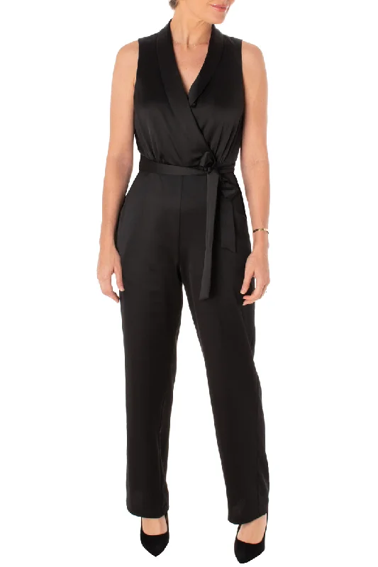 TightdeadlineTaylor 3082M Long Evening Formal Jumpsuit