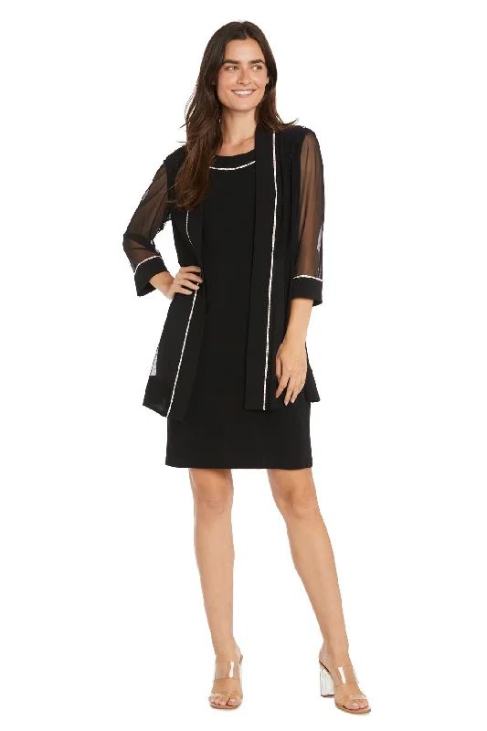 TightsoundR&M Richards 3054 Short Mother of the Bride Jacket Dress