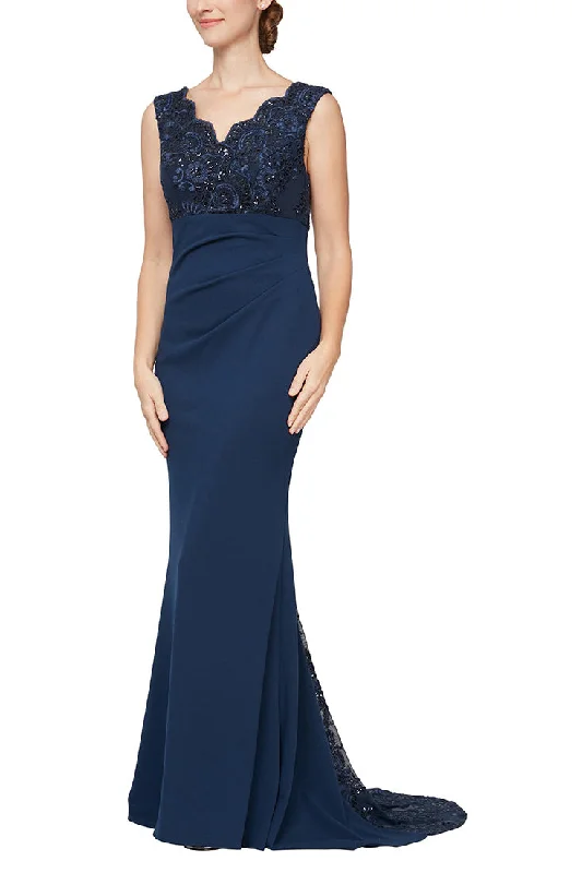 TightweaveAlex Evenings J160307 Fitted Long Formal Dress