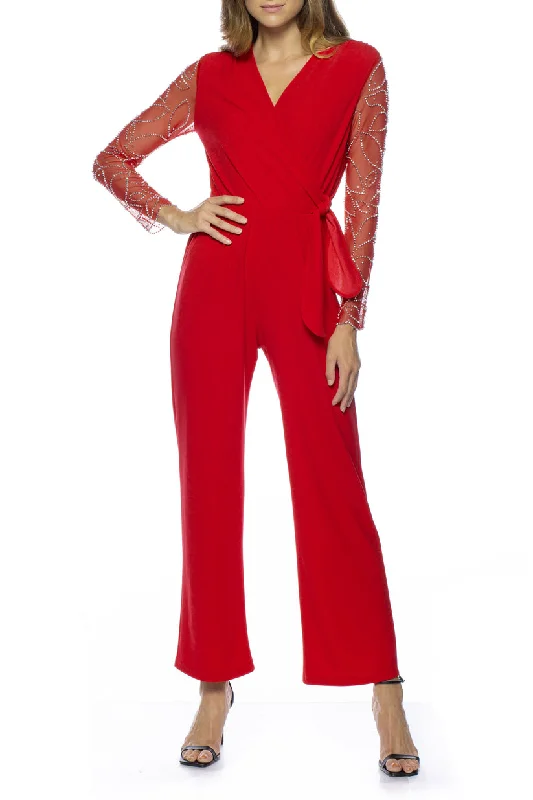 TightholdMarina 268040 Long Sleeve Formal Eevening Jumpsuit