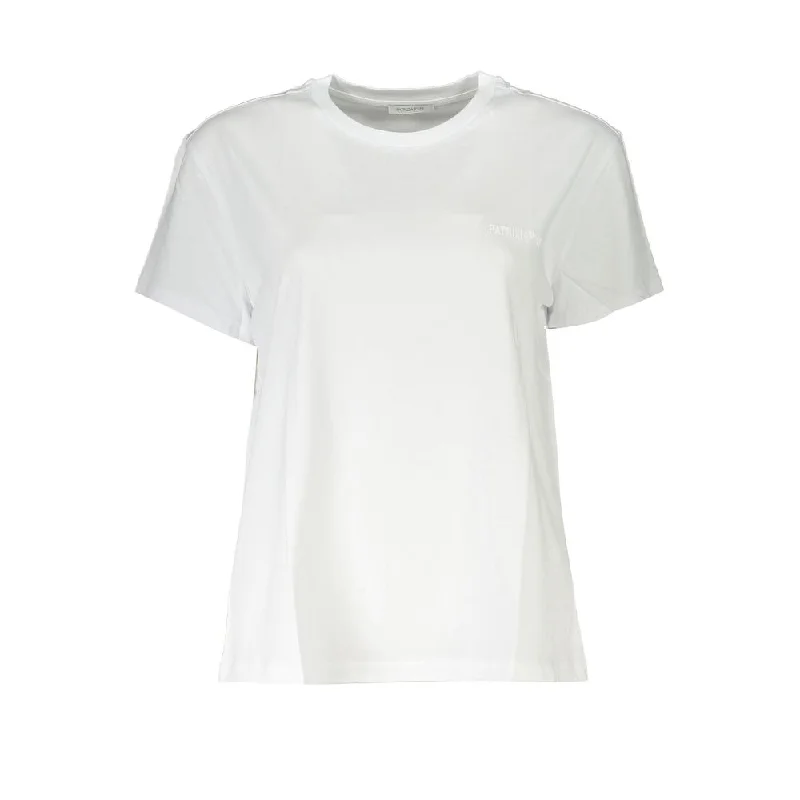 Patrizia Pepe Chic Organic Cotton Crew Neck TeeCrewneckunique