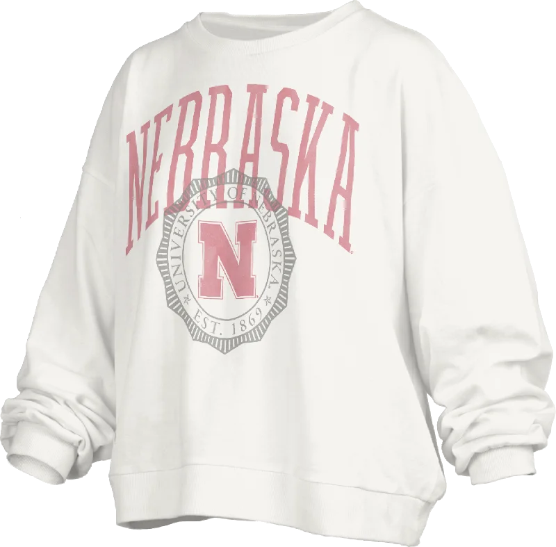 Women's Nebraska Huskers Lawrence CrewCrewneckvibe