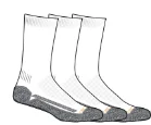 Force Midweight Crew Sock 3-Pack - WhiteCrewneckvibe