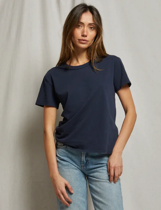 Harley Boxy Crew Tee, NavyCrewneckcollector