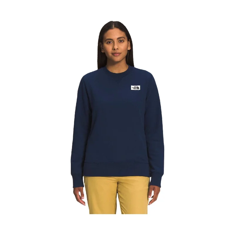 The North Face Women's Heritage Patch Crew - Summit NavyCrewneckcotton