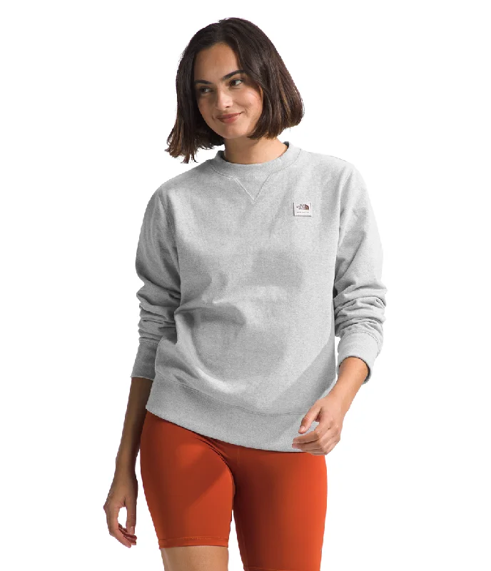 Women's The North Face Heritage Patch CrewCrewneckfinish