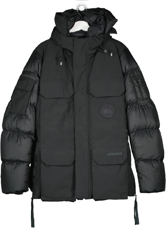 Bomber JacketsCanada Goose Black Paradigm Expedition Parka UK M