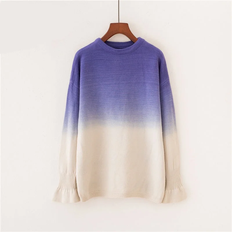 H.SA - Women SweaterGraphic Knit Tops