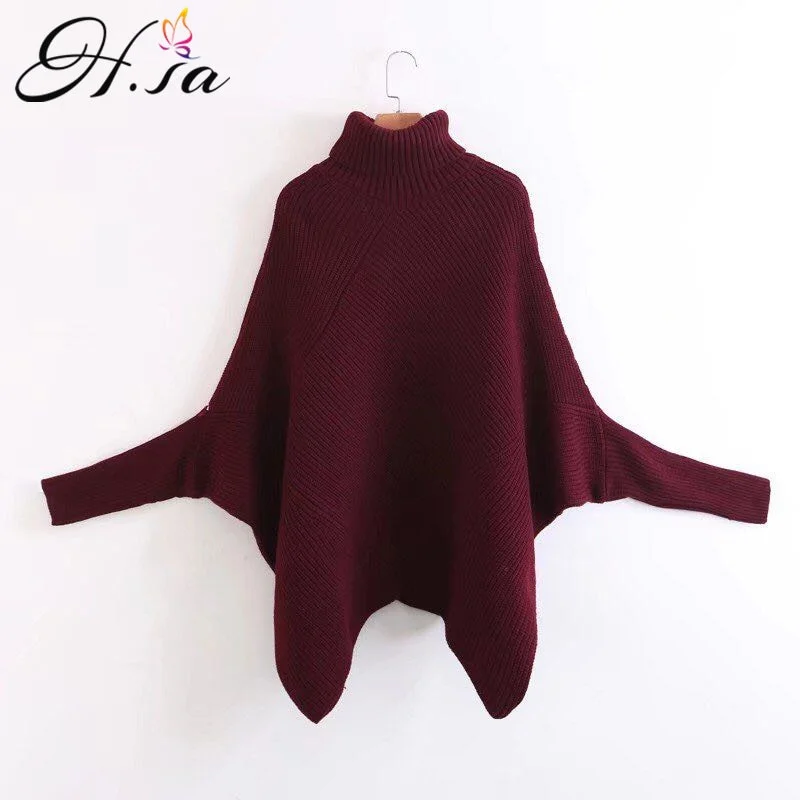 H.SA - Women SweaterTravel Knit Tops