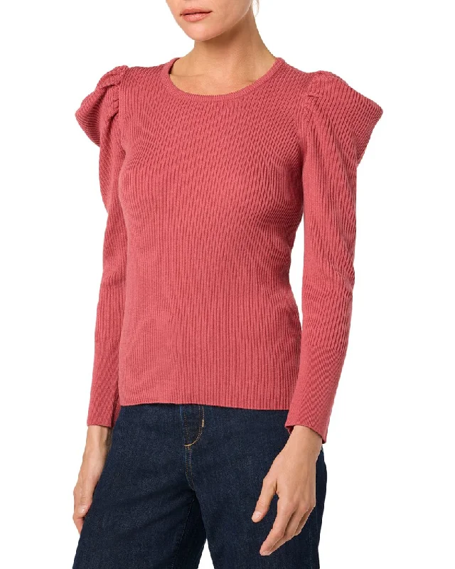 JOE'S Jeans Wool & Cashmere-Blend Rib SweaterThermal Knit Tops