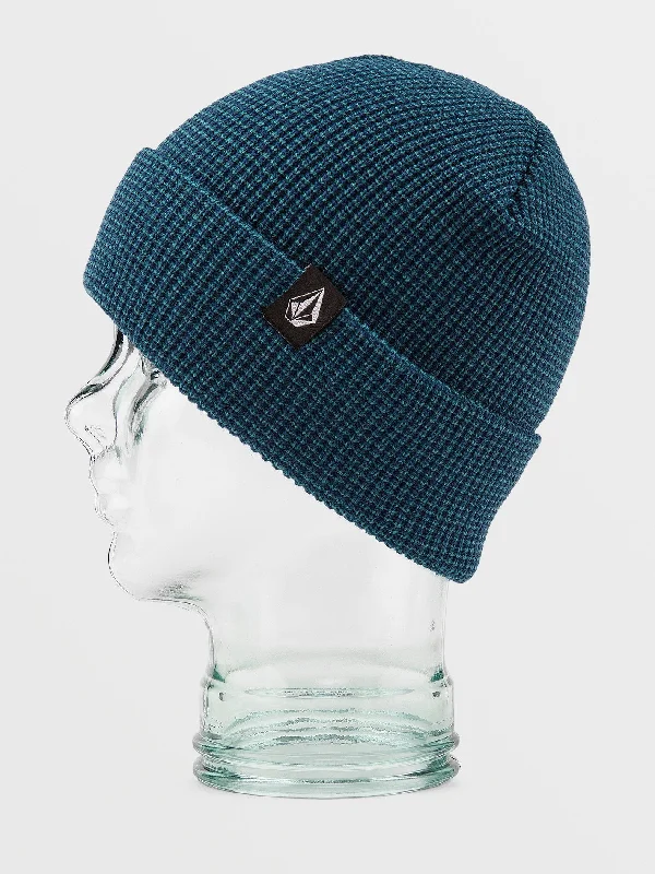 Womens V.Co Baseline Beanie - BlueEmbellished Knit Tops