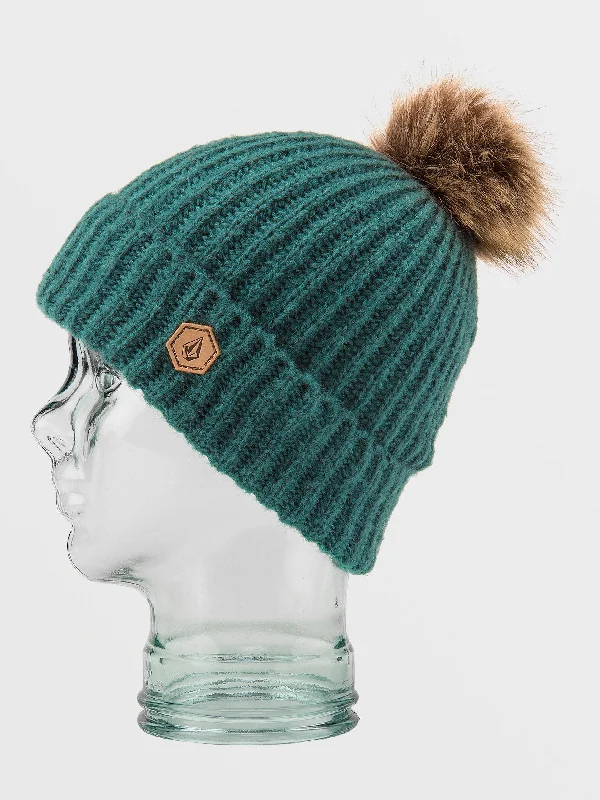 Womens V.Co Lyra Beanie - BalsamStriped Knit Tops