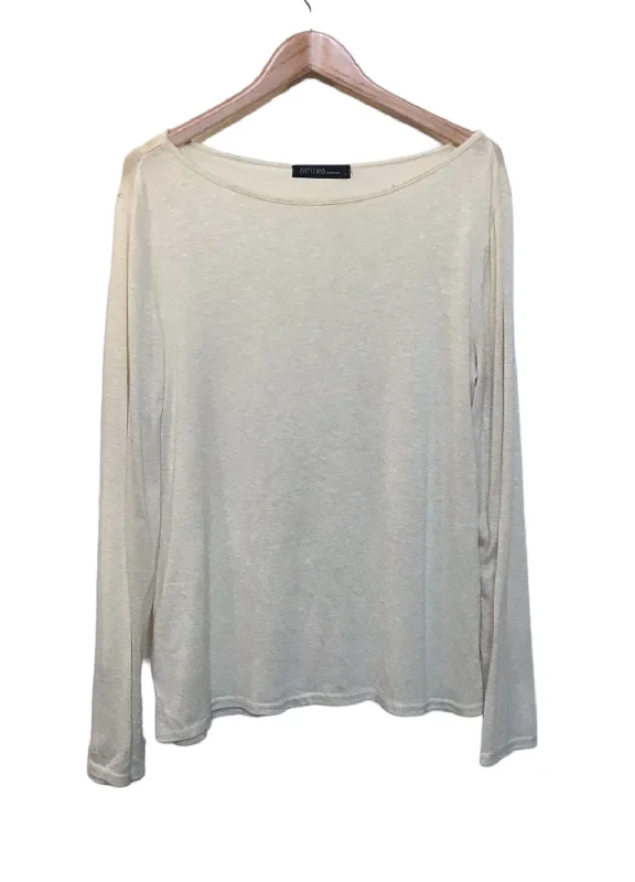 Zanzea Fine Knit Top (Size L)Zippered Knit Tops