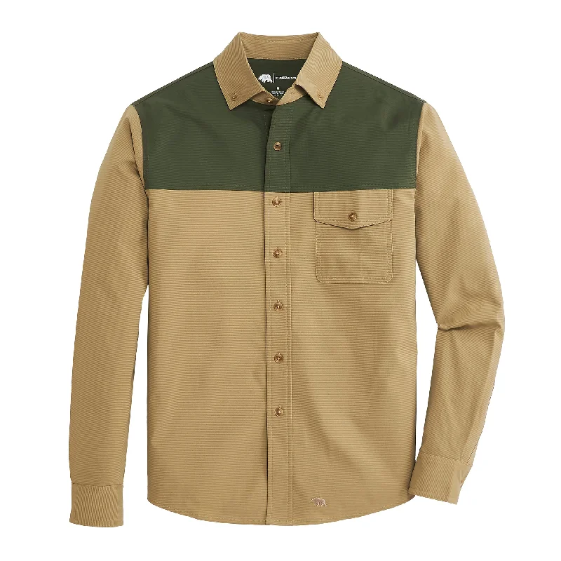 All Weather Shirt - TanSlim Fit Shirts