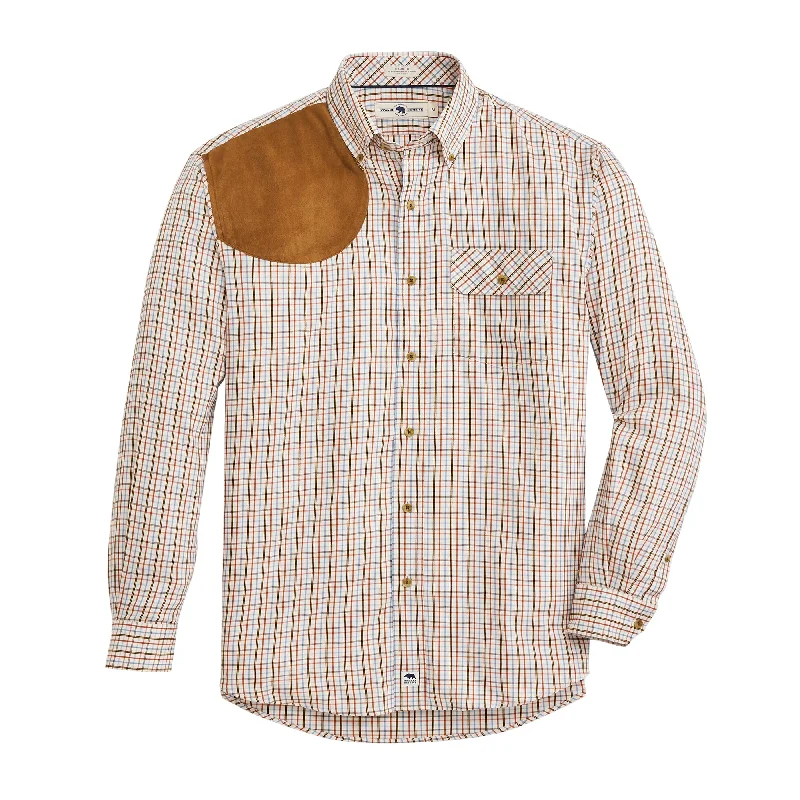 Glasgow Performance Twill Shooting Shirt - Hot SauceCropped Shirts