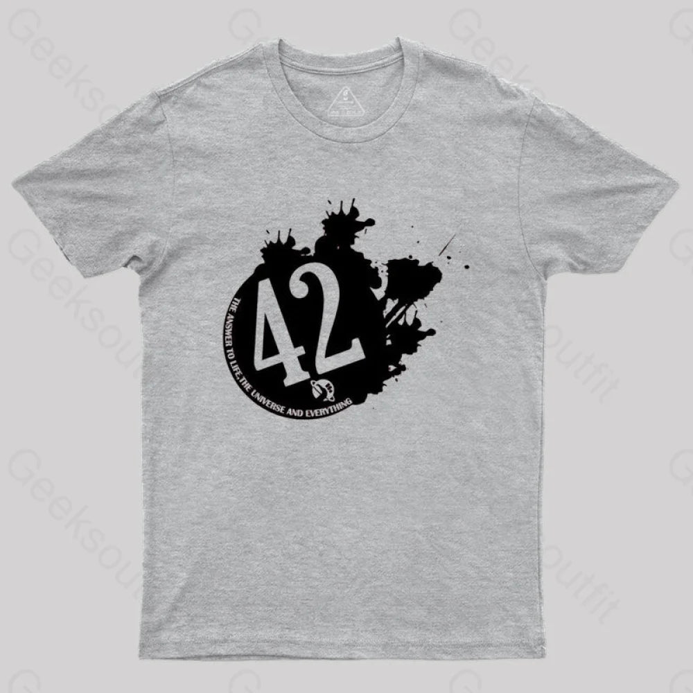 42 - Hitchhiker's Guide to the Galaxy T-ShirtSporty Tee