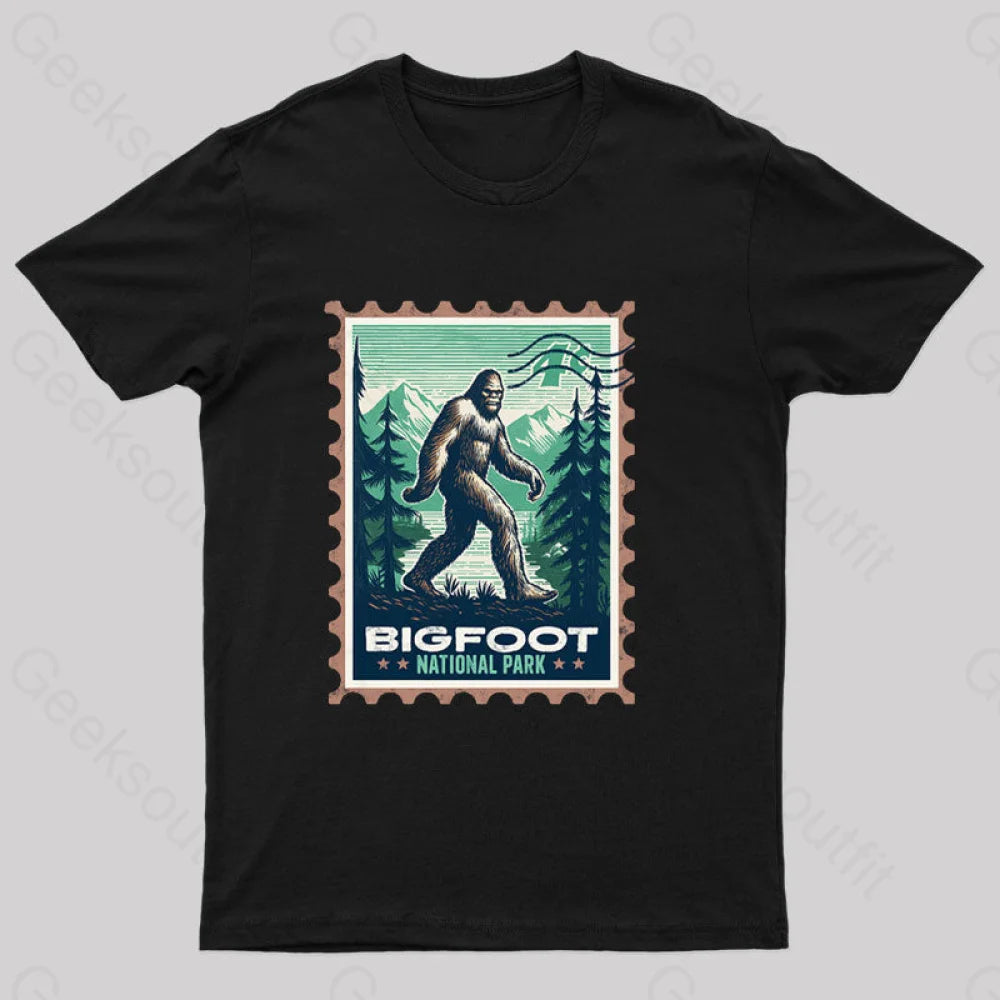 Bigfoot National Park Geeks T-ShirtBreathable Tee