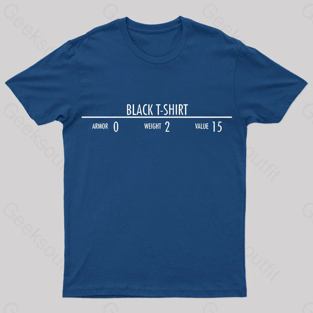 Black Geek T-ShirtVersatile Tee