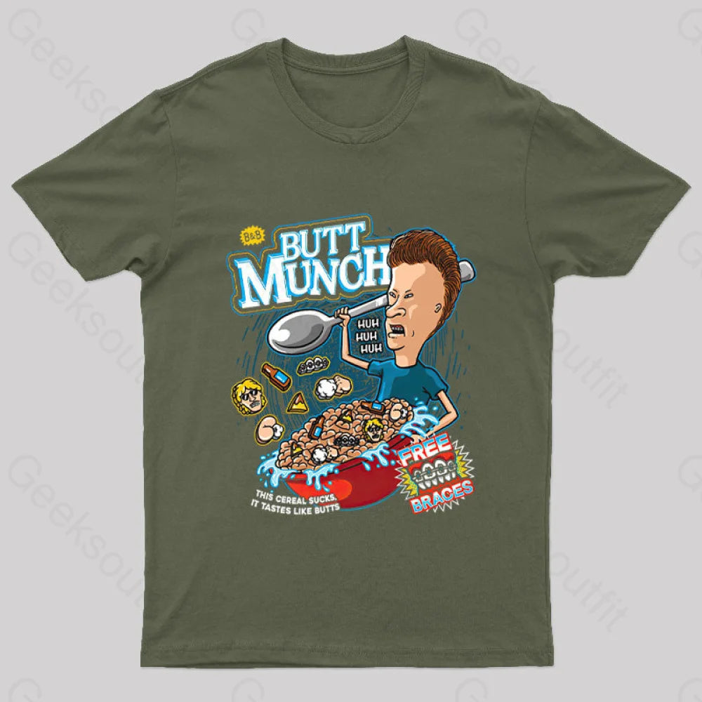 Butt Munch Cereal Nerd T-ShirtDate Night Tee