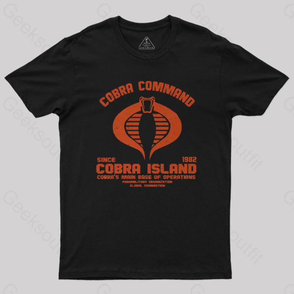 Cobra command Geek T-ShirtSlimming Tee