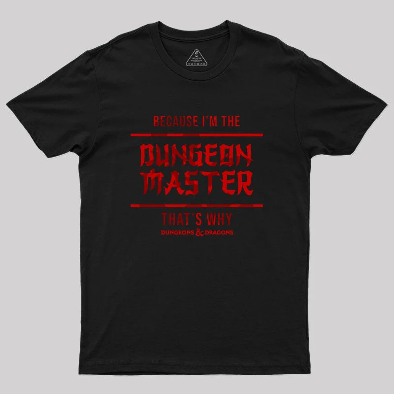 Dungeons And Dragons - Dungeon master Geek T-ShirtFestival Tee