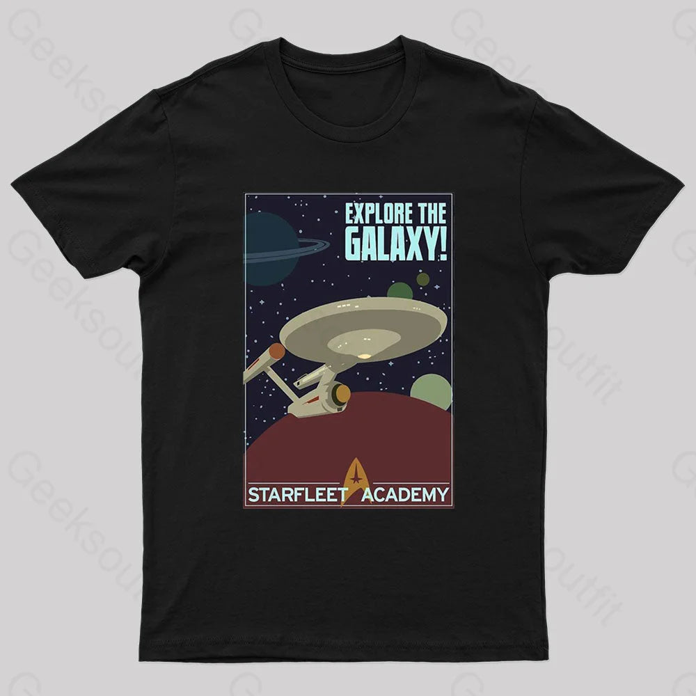 Explore The Galaxy Nerd T-ShirtStretch Tee