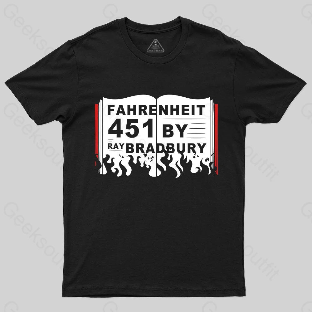 Fahrenheit 451 1958 Ray Bradbury T-shirtTall-Friendly Tee