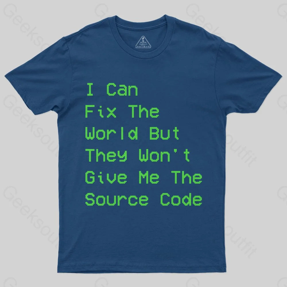 I Can Fix the World T-ShirtHigh-Neck Tee