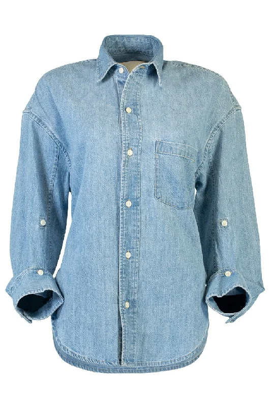 Kayla Long Sleeve Denim ShirtUV-Protection Shirts