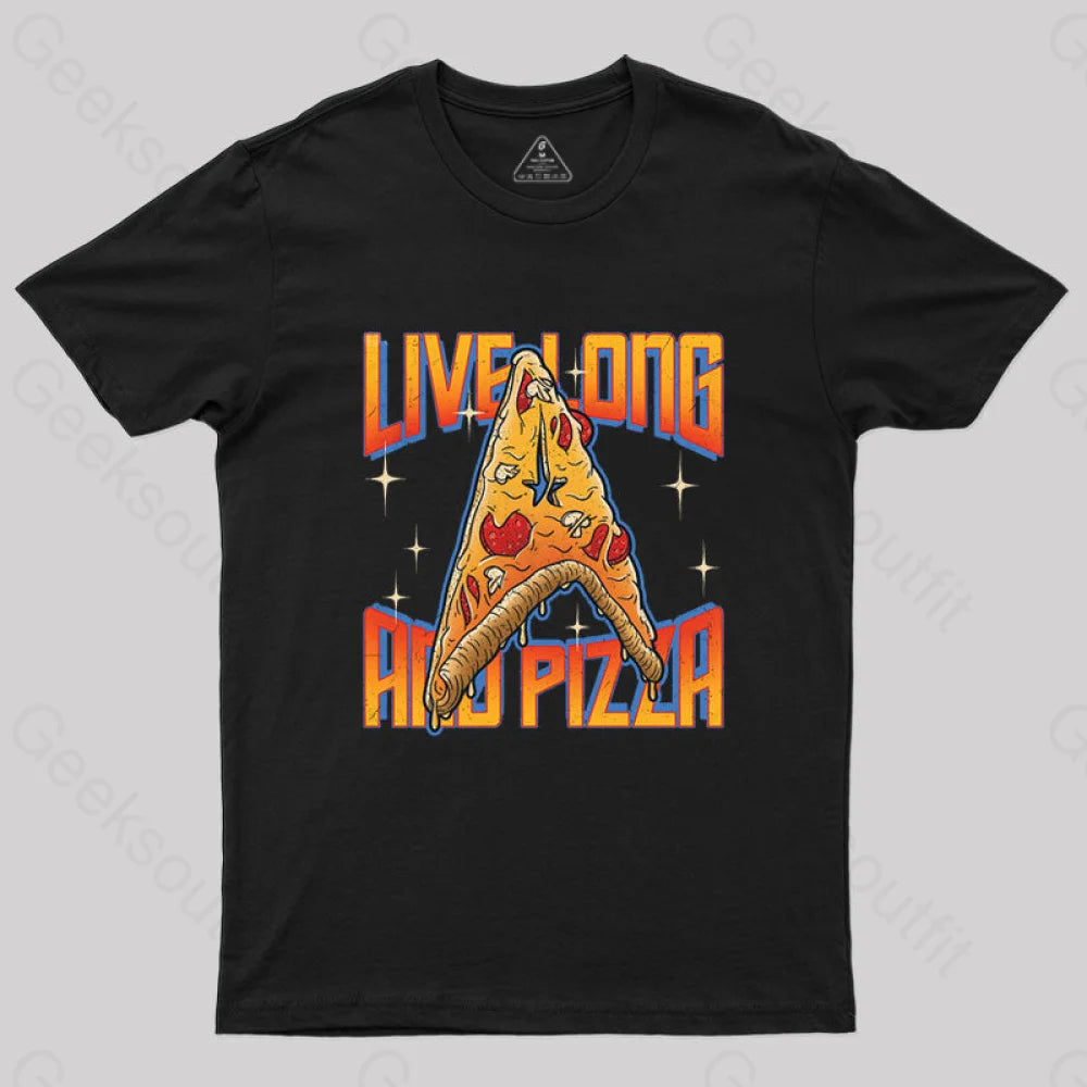 Live Long and Pizza T-ShirtShort-Sleeve Tee