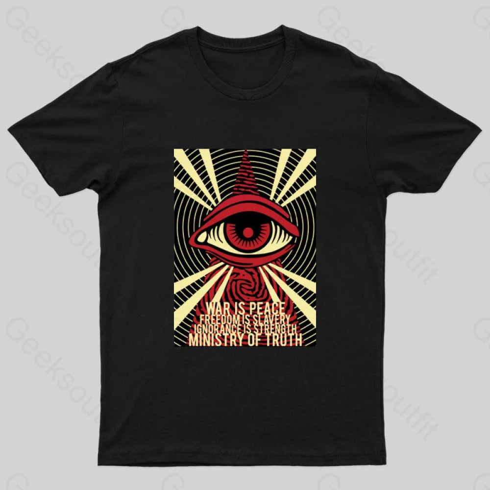 Ministry of Truth Geek T-ShirtDesigner Tee