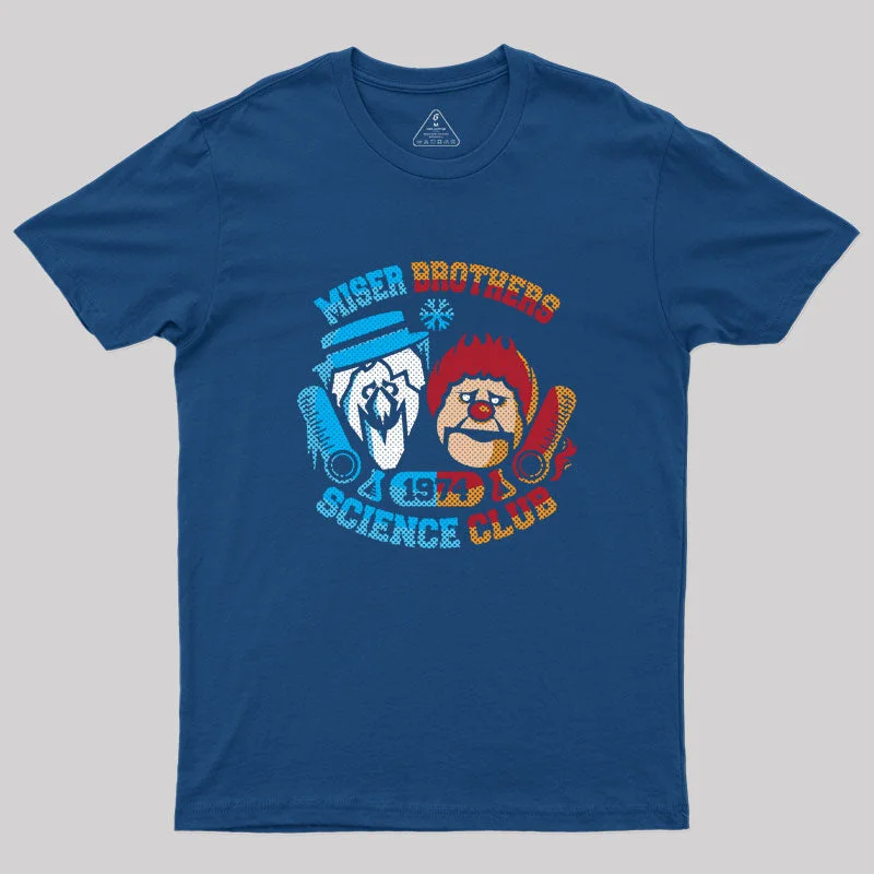 Miser Brothers Science Club Geek T-ShirtPunk Tee