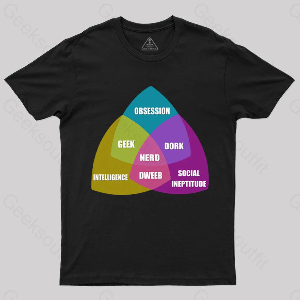 Nerd Venn Diagram T-ShirtLayering Tee