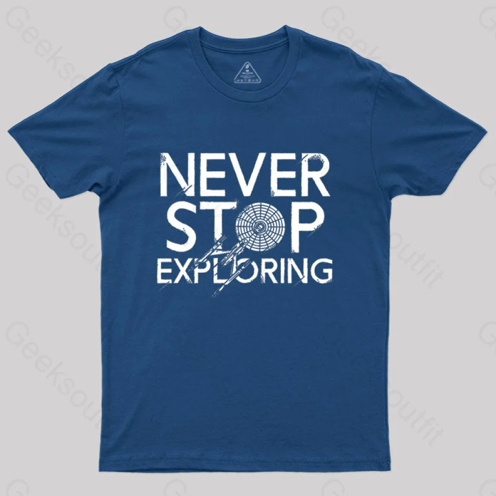 Never Stop Exploring T-ShirtBow Tee