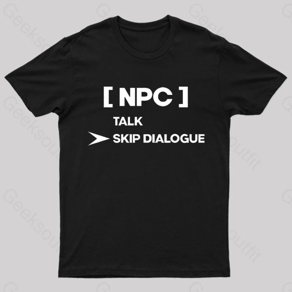 NPC Skip Dialogue Classic T-ShirtBlend Tee