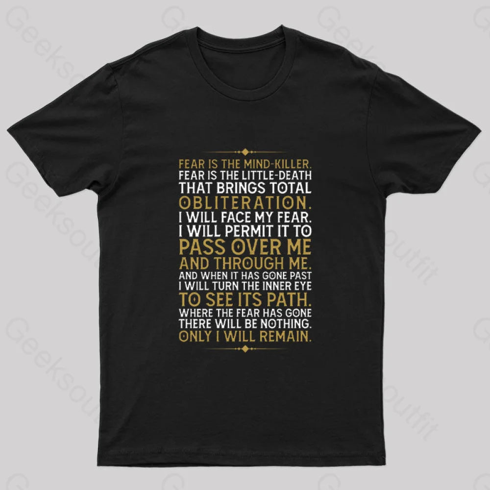 Only I Will Remain Nerd T-ShirtSpring Tee