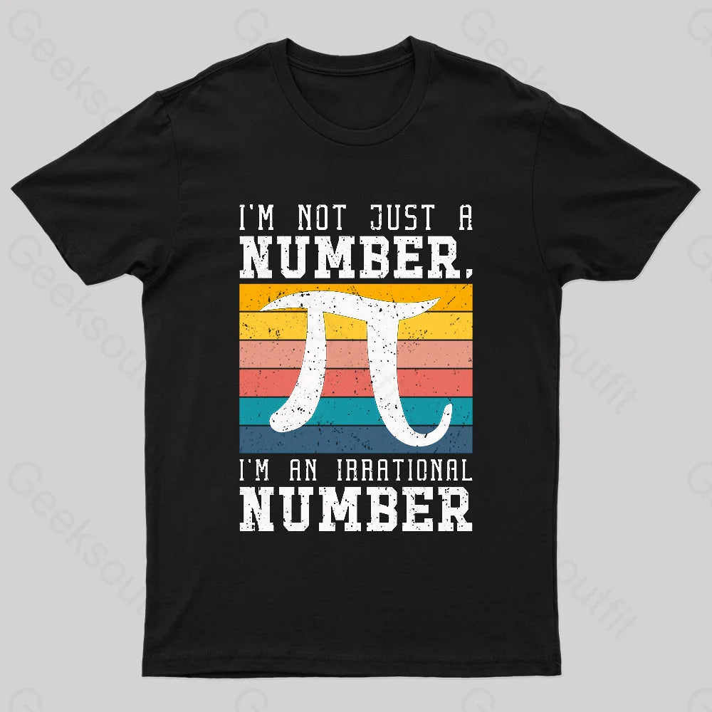 Pi Irrational Number Geek T-ShirtTied Tee