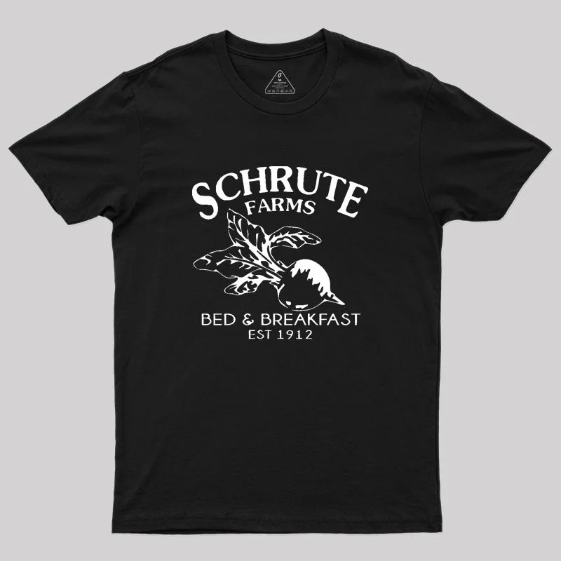 Schrute Farms Bed and Breakfast Geek T-ShirtLuxury Tee