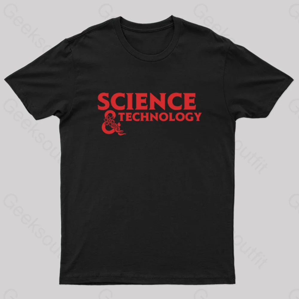 Science And Technology Geek T-ShirtQuick-Dry Tee