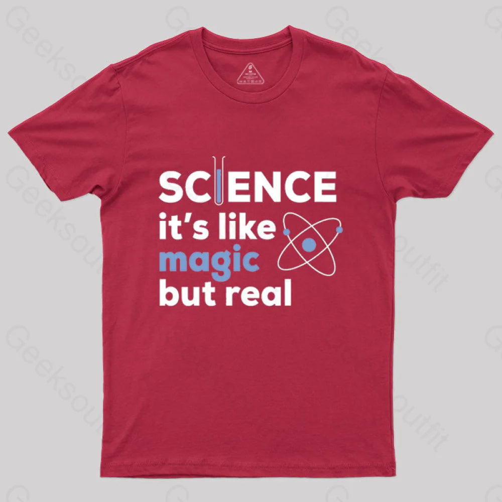 Science Like Magic, But Real T-ShirtTall-Friendly Tee