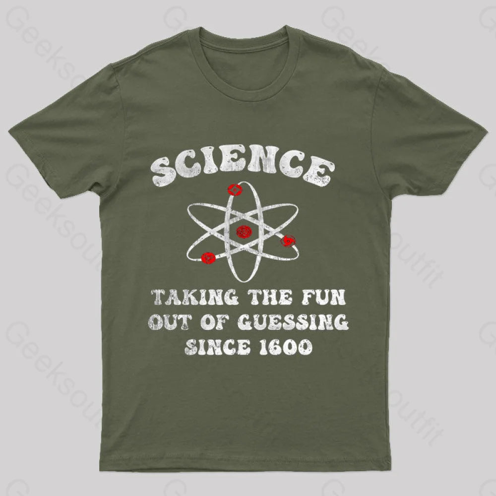 Science Taking The Fun Out Of Guessing Nerd T-ShirtLong-Sleeve Tee