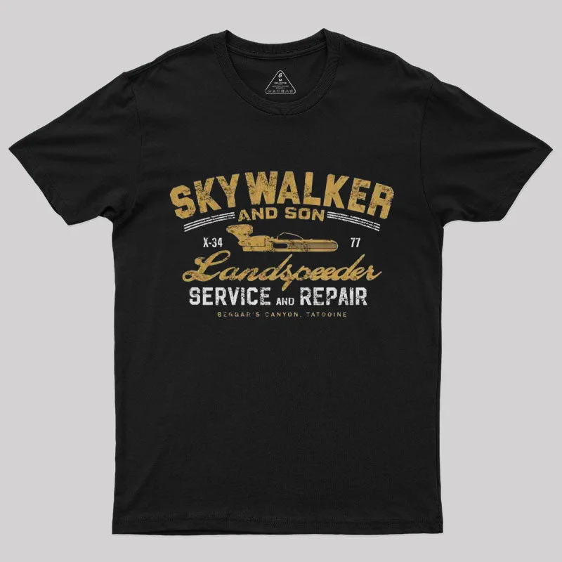 Skywalker & Son Landspeeder Repair T-ShirtFast-Fashion Tee