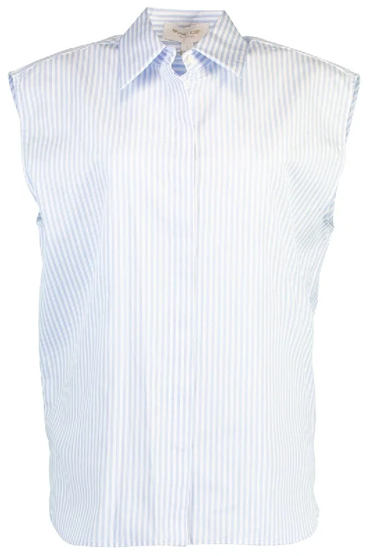 Sleeveless Button Down ShirtStriped Shirts