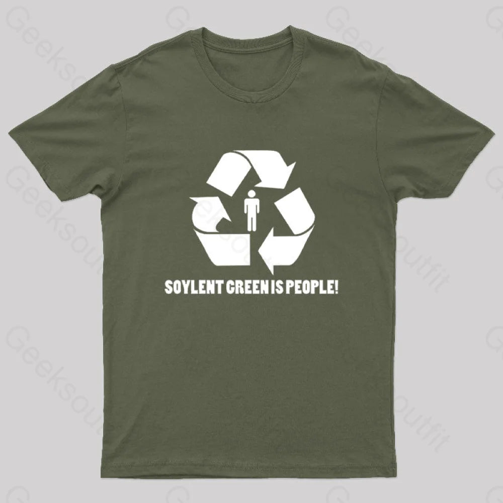 Soylent Green Is People Geek T-ShirtBamboo Tee