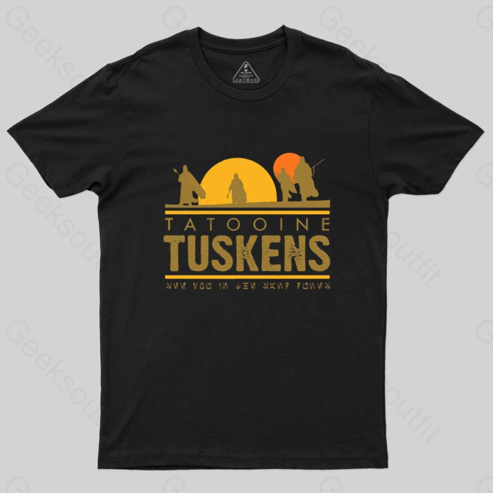 Tatooine Tuskens T-shirtRound Neck Tee