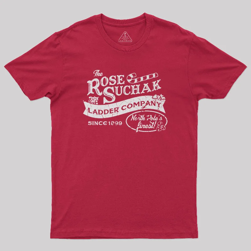 The Rose Suchak Ladder Company Christmas Geek T-ShirtIndependent Brand Tee