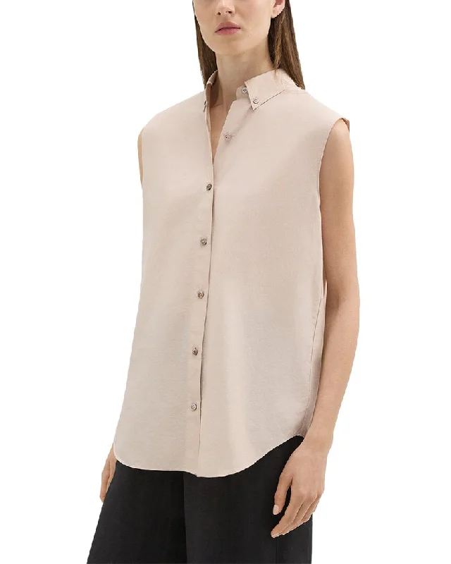 Theory Sleeveless ShirtLace-Up Shirts