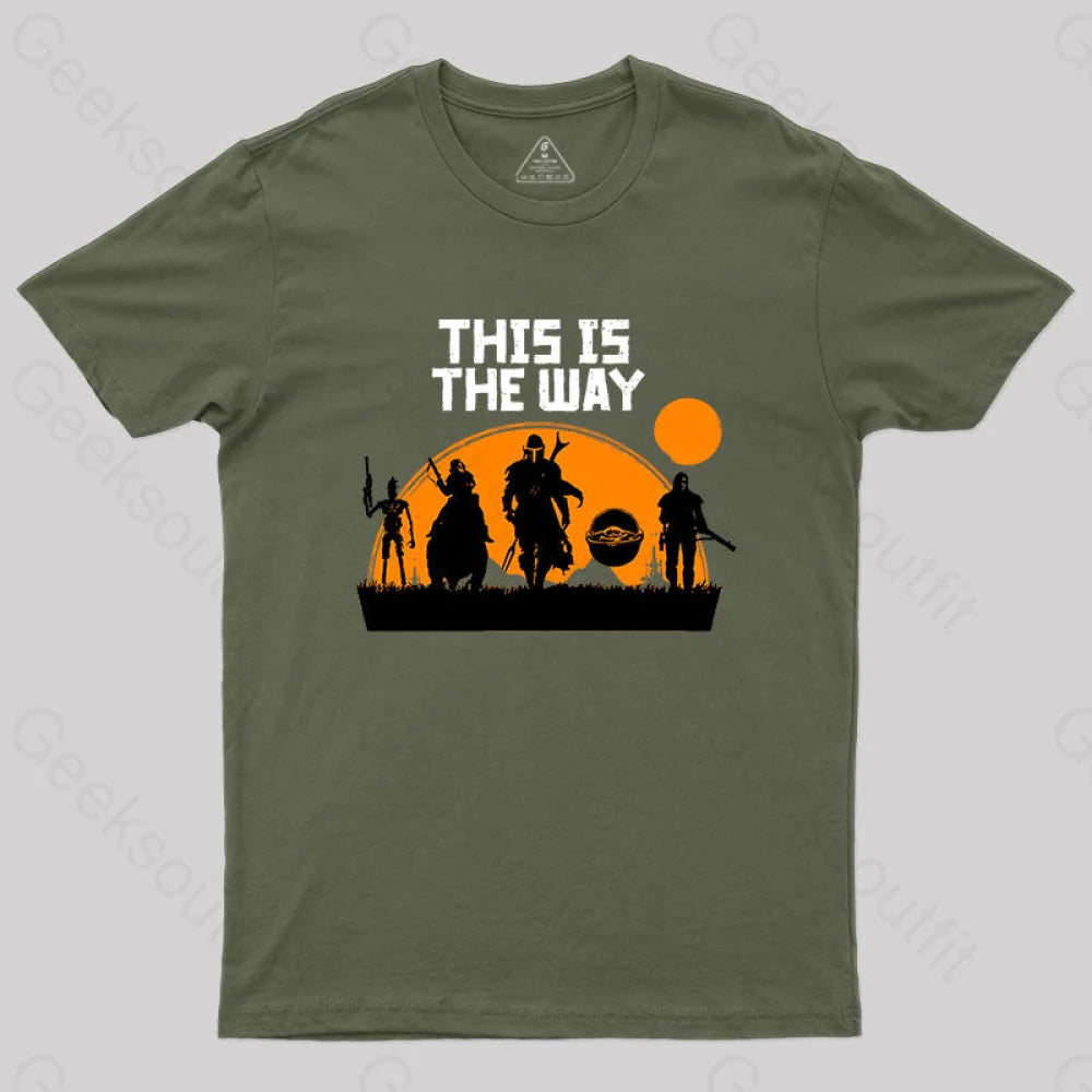 This is The Way V2 T-ShirtOversized Tee