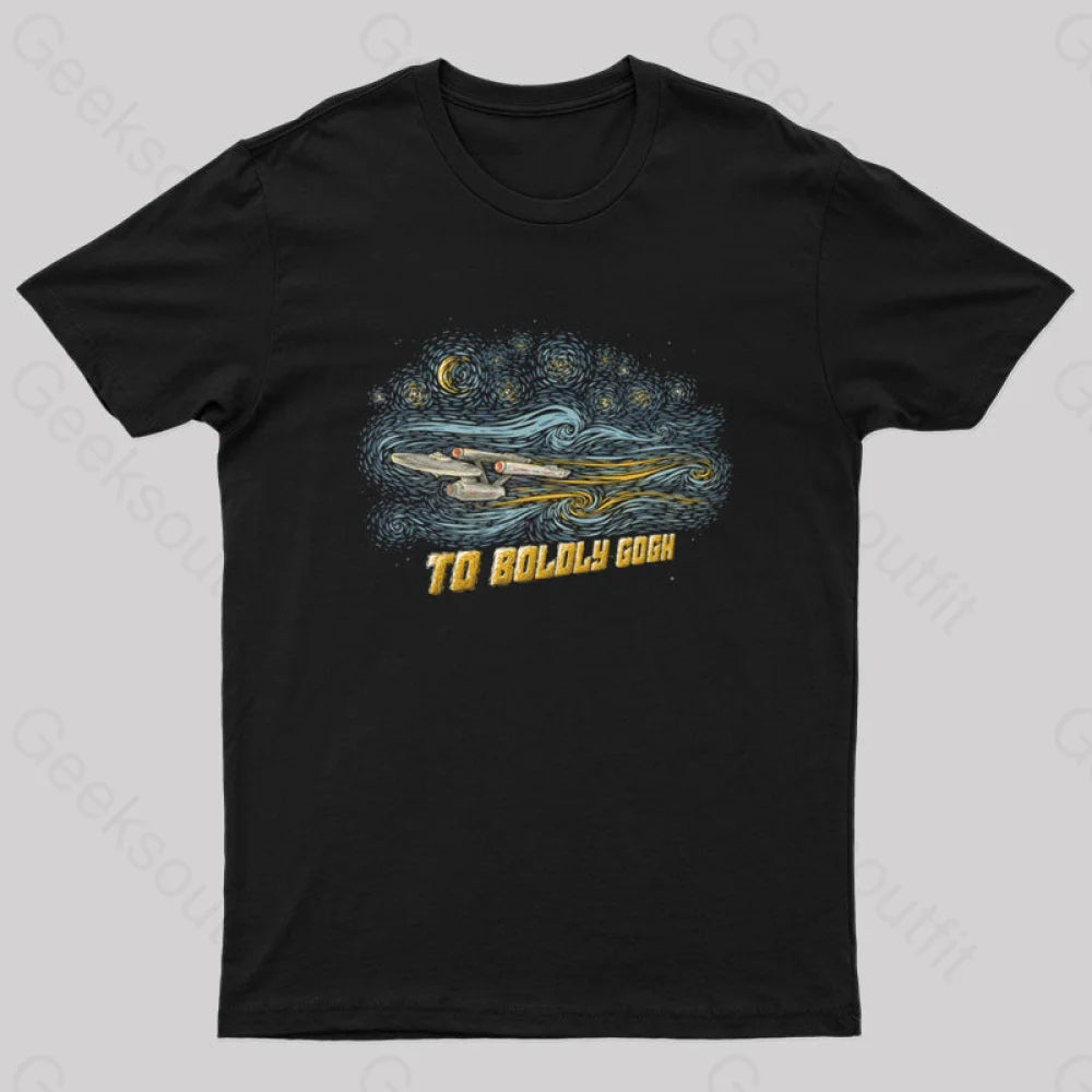 To Boldly Gogh Nerd T-ShirtHeavyweight Tee